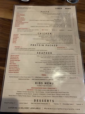 Menu photo 2 Mamma Lucia of Fallsgrove Rockville, MD Menu photo 2 Mamma Lucia of Fallsgrove Rockville, MD