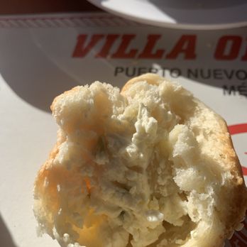 Villa Ortega's - Wonderful fresh baked bread with cheese inside - Seafood Near Me - Puerto Nuevo, BCN Villa Ortega's - Wonderful fresh baked bread with cheese inside - Seafood Near Me - Puerto Nuevo, BCN
