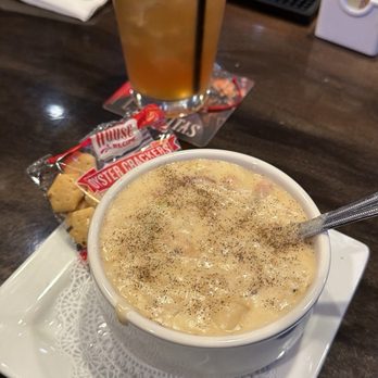 Parkwest Casino Lodi - Long Island iced tea and cup of clam chowder - Casinos Near Me - Lodi, California