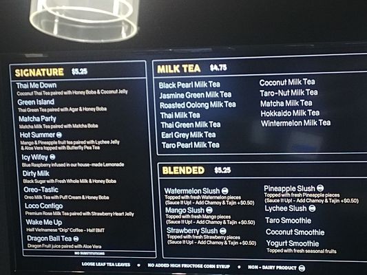 Menu photo 4 Tea Daze Stockton, CA