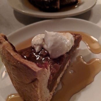 Left Bank - Maple syrup pie & Brioche Perdue - New American Near Me - New York, New York Left Bank - Maple syrup pie & Brioche Perdue - New American Near Me - New York, New York