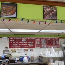 FM Asian Food Mart - Menu