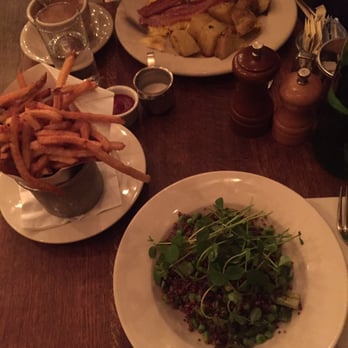 Freemans - Quinoa bowl, fries, and egg bacon and potatoes - Breakfast & Brunch Near Me - New York, New York