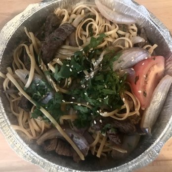 Amar Peruvian Kitchen - Tallarin Saltado Carne (skirt Steak) - Peruvian Near Me - Forest Hills, New York