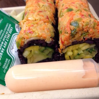 Beyond Sushi - Spicy mang roll close up - Sushi Bars Near Me - New York, New York