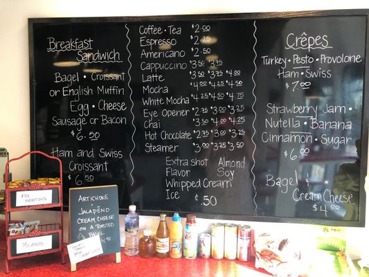 Menu photo 1 Coffee Connexion Tahoe City, CA