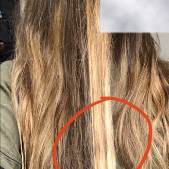 BH Hair Studio - Missed spot in the bleached section - Hair Stylists Near Me - Katy, Texas BH Hair Studio - Missed spot in the bleached section - Hair Stylists Near Me - Katy, Texas
