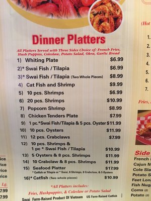 Menu photo 6 The Crab House Hattiesburg, MS