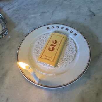 Bouchon - Birthday chocolate bar - French Near Me - Yountville, California Bouchon - Birthday chocolate bar - French Near Me - Yountville, California