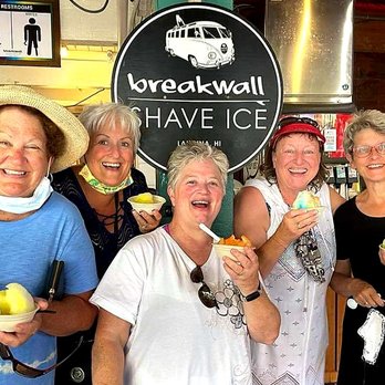 Breakwall Shave Ice - BREAKWALL CAN'T BE BEAT!!! - Shaved Ice Near Me - Lahaina, Hawaii