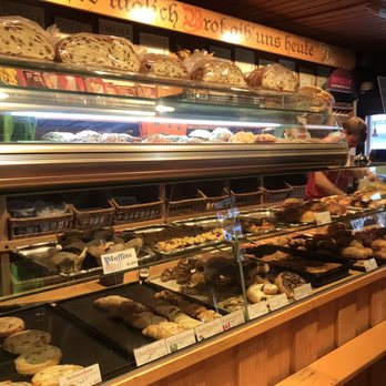 HOBI'S Backstube - Hobi's pastry case at roughy 8:45am - Bakeries Near Me - Garmisch-Partenkirchen, BY
