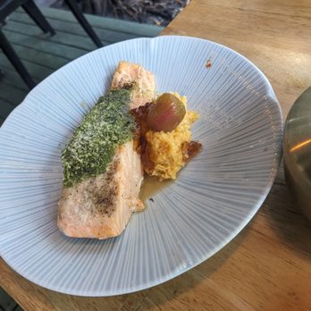 O'Kims - Poached Salmon - Korean Near Me - Honolulu, Hawaii