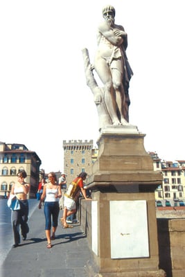 Ponte Santa Trinita by null