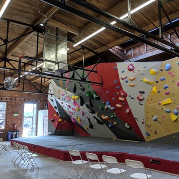 The Spot Bouldering Gym - Competition wall room - Gyms Near Me - Denver, Colorado The Spot Bouldering Gym - Competition wall room - Gyms Near Me - Denver, Colorado