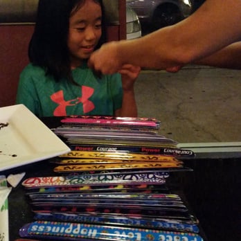 Kim Chee Restaurant - The owner is so sweet! Free dessert topped with shrimp tempura!  And gave her a gift and a bracelet. - Korean Near Me - Kailua, Hawaii