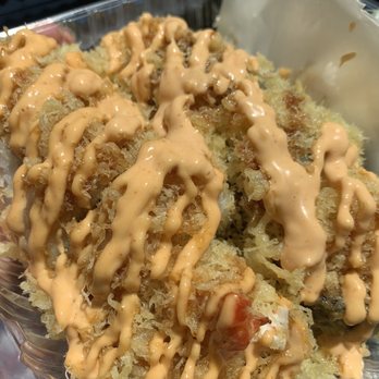 Mirin Cafe - DF CA roll; Crunchy roll -- the crunchy toppings are wonderful - Japanese Near Me - Escondido, California
