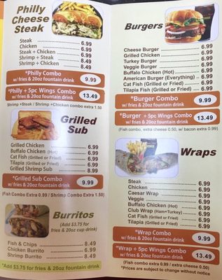Menu photo 4 America's Best Wings Laurel, MD
