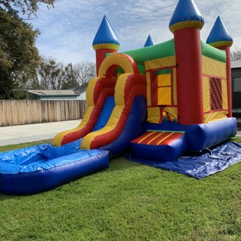 Jammin Jumpers - Wet/Dry jumper combo. - Bounce House Rentals Near Me Jammin Jumpers - Wet/Dry jumper combo. - Bounce House Rentals Near Me
