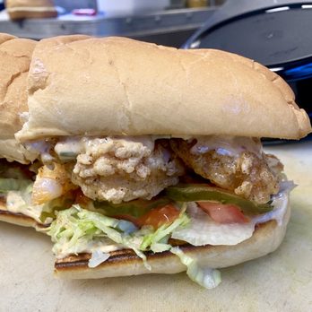 Denton County Brewing Company - Shrimp Po'Boy - Breweries Near Me - Denton, Texas Denton County Brewing Company - Shrimp Po'Boy - Breweries Near Me - Denton, Texas