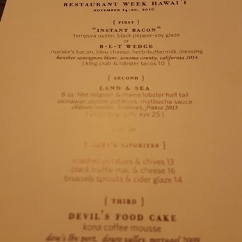 Stripsteak - Restaurant week! - Steakhouses Near Me - Honolulu, Hawaii Stripsteak - Restaurant week! - Steakhouses Near Me - Honolulu, Hawaii