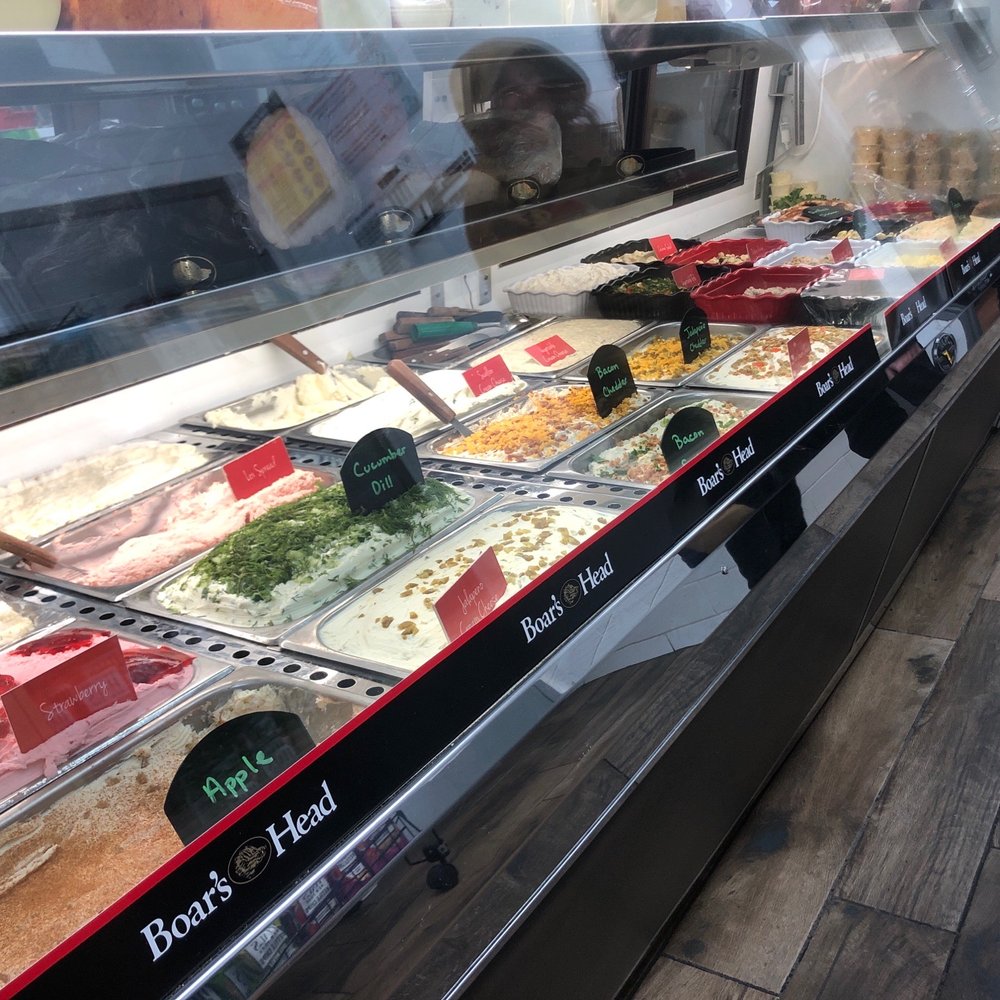 Cream cheese selection