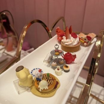 Hello Kitty Cafe - My Sanrio themed miniatures on my top tier! - Cafes Near Me - Irvine, California