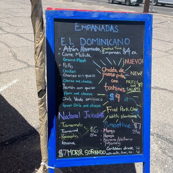 Empanadas El Dominicano - Menu - Food Trucks Near Me - Tucson, Arizona Empanadas El Dominicano - Menu - Food Trucks Near Me - Tucson, Arizona