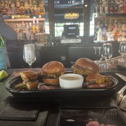 Happy hour wagyu sliders ! Happy hour wagyu sliders !