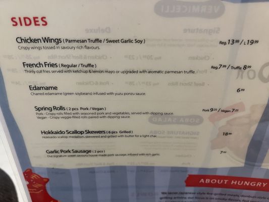 Menu photo 4 The Hungry Tiger Burnaby, BC