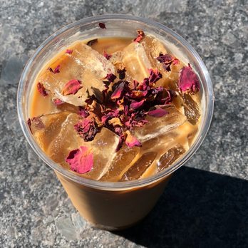 Junction Bistro, Bar & Bakery - Rose petal latte - Coffee & Tea Near Me - Chevy Chase, Maryland Junction Bistro, Bar & Bakery - Rose petal latte - Coffee & Tea Near Me - Chevy Chase, Maryland