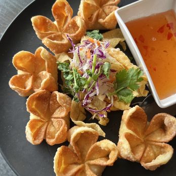 The Lakes Cafe - Very pretty & delicious crab rangoons. - Thai Near Me - Las Vegas, Nevada The Lakes Cafe - Very pretty & delicious crab rangoons. - Thai Near Me - Las Vegas, Nevada
