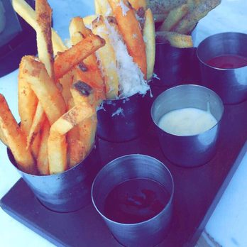 Bourbon Steak - Duck Fat Fries Trio - Steakhouses Near Me - Glendale, California