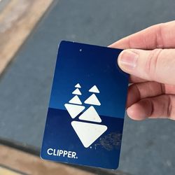 BART - West Oakland Station - 10/16/2025 Clipper card