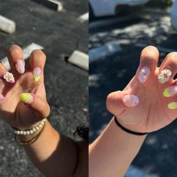 Gel X with 3D sculpted details for my sister! Photos are fresh, but 5 weeks later they are still perfectly intact small beads and all Gel X with 3D sculpted details for my sister! Photos are fresh, but 5 weeks later they are still perfectly intact small beads and all