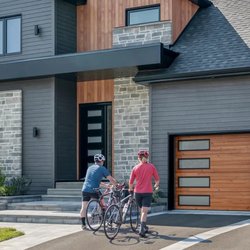 Vertical Door Solutions - Garaga Plank Door