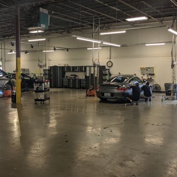 Chicago Auto Pros - Just part of their detail area, this is about half of it plus they have wash bays. - Auto Detailing Near Me - Lombard, Illinois
