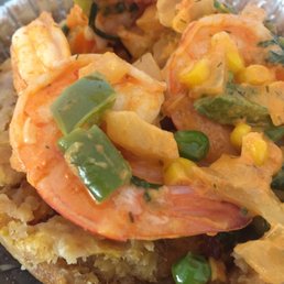 I ordered the shrimp mofongo. Wow, delicious and fresh and I got a lot of shrimp. I think this is the best Latin food in town! I ordered the shrimp mofongo. Wow, delicious and fresh and I got a lot of shrimp. I think this is the best Latin food in town!