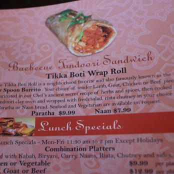 SilverSpoon Wrap 'N' Roll - Menu - Indian Near Me - Tustin, California SilverSpoon Wrap 'N' Roll - Menu - Indian Near Me - Tustin, California