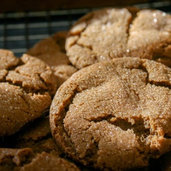Rolling Pin Bakehouse - Soft and Chewy Molasses Cookies-available in Jumbo or Regular size. - Bakeries Near Me - Roanoke, Indiana Rolling Pin Bakehouse - Soft and Chewy Molasses Cookies-available in Jumbo or Regular size. - Bakeries Near Me - Roanoke, Indiana