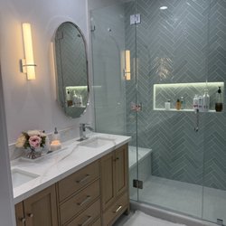 Glendale Tiles and Tops - New vanity and shower