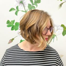 Raw Hair - Highlighted bob