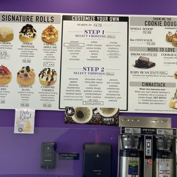 Cinnaholic - Menu - Bakeries Near Me - Pearland, Texas Cinnaholic - Menu - Bakeries Near Me - Pearland, Texas