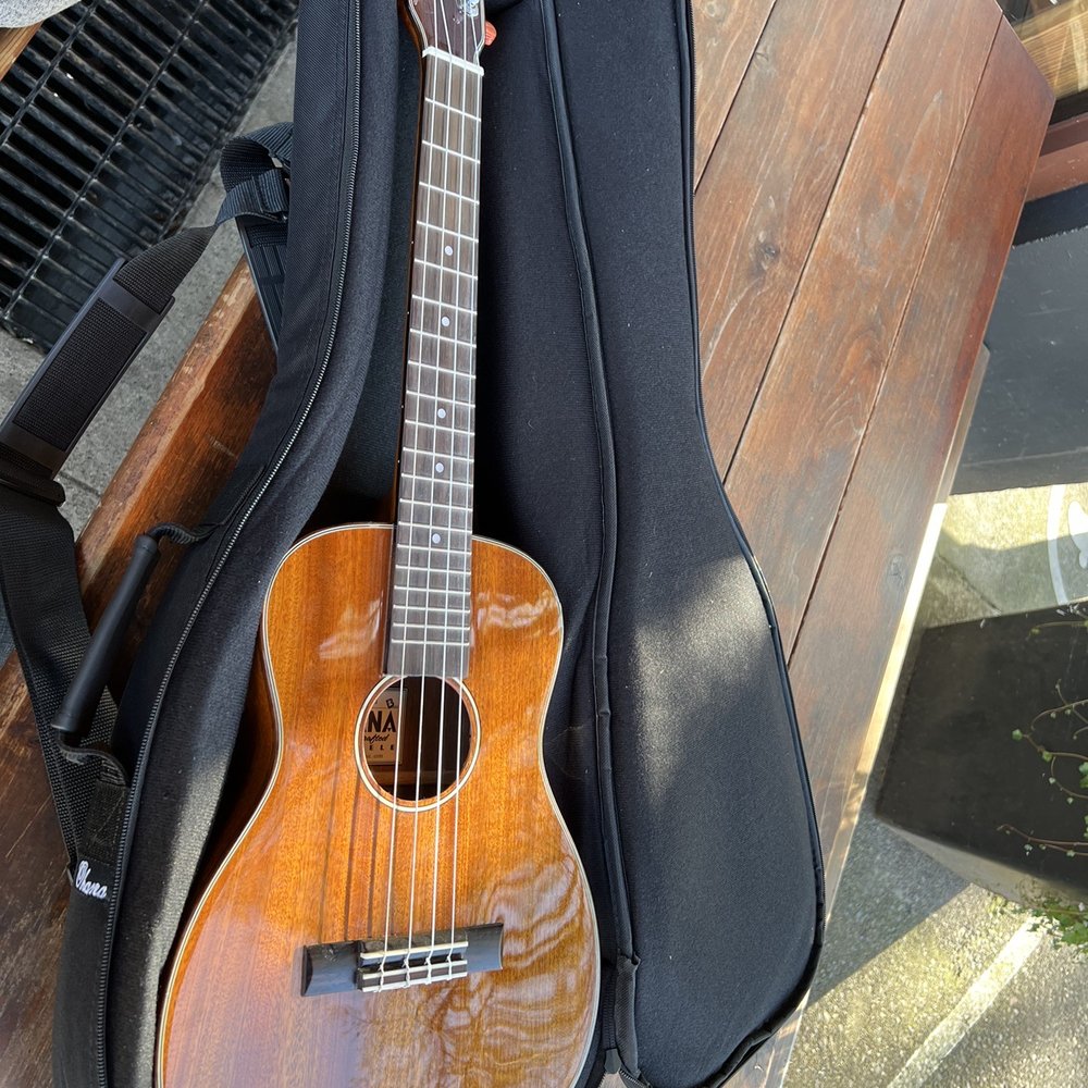 Fingerboard Extension - Ohana baritone Uke - Musical Instruments & Teachers Near Me - Corvallis, Oregon Fingerboard Extension - Ohana baritone Uke - Musical Instruments & Teachers Near Me - Corvallis, Oregon