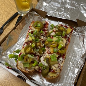 Pine Grove Pizza - Bbq chicken pizza bread - Pizza Near Me - Pine Grove, California Pine Grove Pizza - Bbq chicken pizza bread - Pizza Near Me - Pine Grove, California