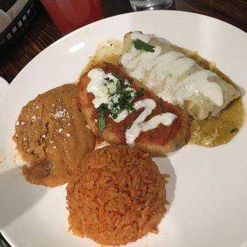 Kalaveras - Combination plate - Enchilada and Chile Relleno - Mexican Near Me - Montebello, California