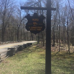Entrance sign at Hurd Park. Great hiking. Entrance sign at Hurd Park. Great hiking.