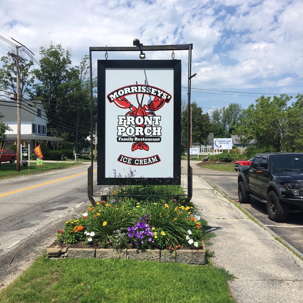 Morrissey's Front Porch - Entrance sign. - Seafood Near Me - Wolfeboro, New Hampshire Morrissey's Front Porch - Entrance sign. - Seafood Near Me - Wolfeboro, New Hampshire
