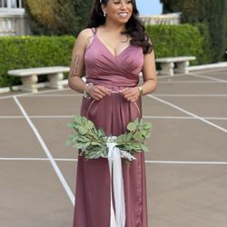 Alteration & Cleaners - Bridesmaid dress after alterations
