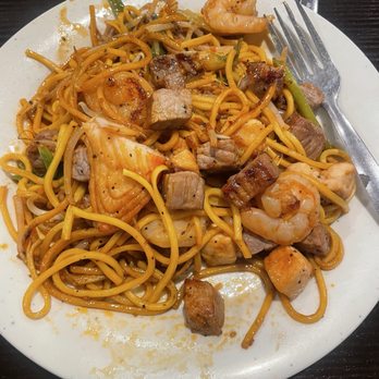 Wolcano Teppanyaki - Teppanyaki: egg noodles, beef, chicken, shrimp, crab, green onions, combination of sauces. - Asian Fusion Near Me - North Kansas City, Missouri Wolcano Teppanyaki - Teppanyaki: egg noodles, beef, chicken, shrimp, crab, green onions, combination of sauces. - Asian Fusion Near Me - North Kansas City, Missouri