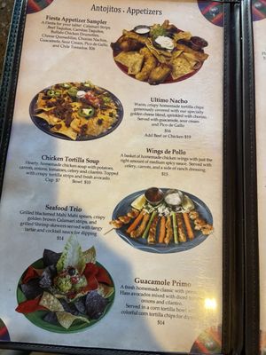 Menu photo 2 Old Town Tequila Factory San Diego, CA Menu photo 2 Old Town Tequila Factory San Diego, CA